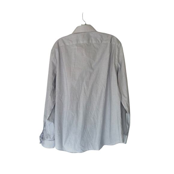 J.Crew Men's Blue Plaid Slim Fit Flex Wrinkle Free Button Down Shirt Size Large - Picture 8 of 11